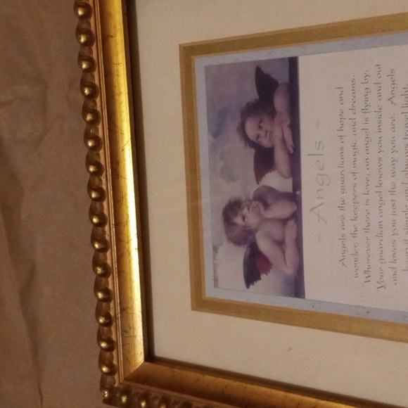 Angels Picture Gold Frame - Picture 7 of 7